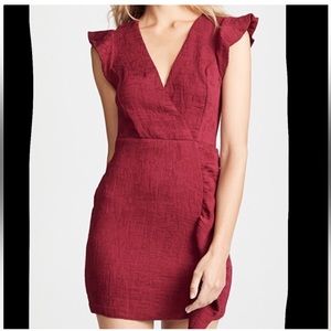 Endless Rose Flutter Sleeve Mini Dress